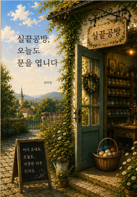 정미영 소설 『실끝공방, 오늘도 문을 엽니다』 책 표지