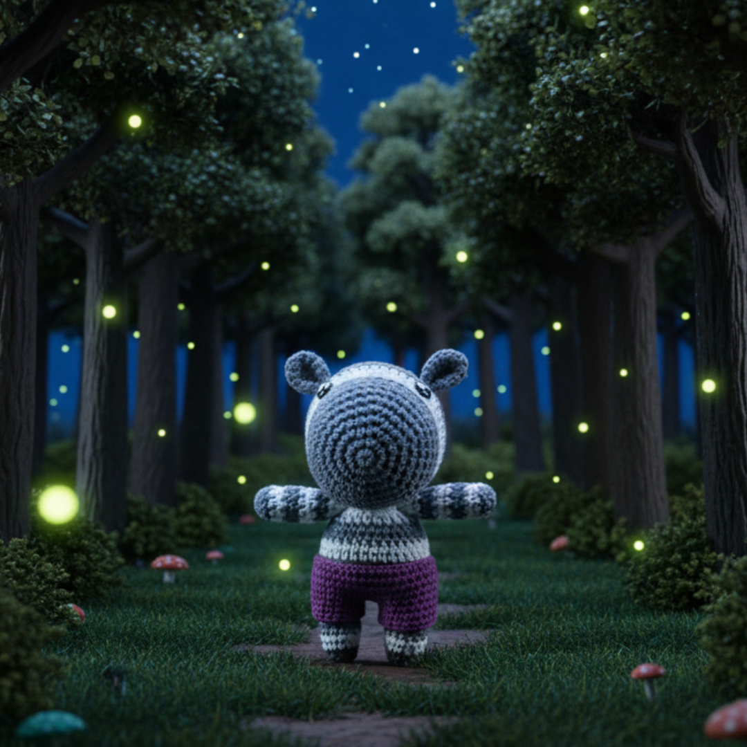 MOYO FRIENDS 자라벨 Zarabel 얼룩말 코바늘 인형 캐릭터
