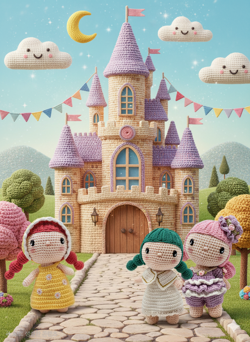 MOYO FRIENDS 코바늘 인형과 손뜨개 인형 캐릭터